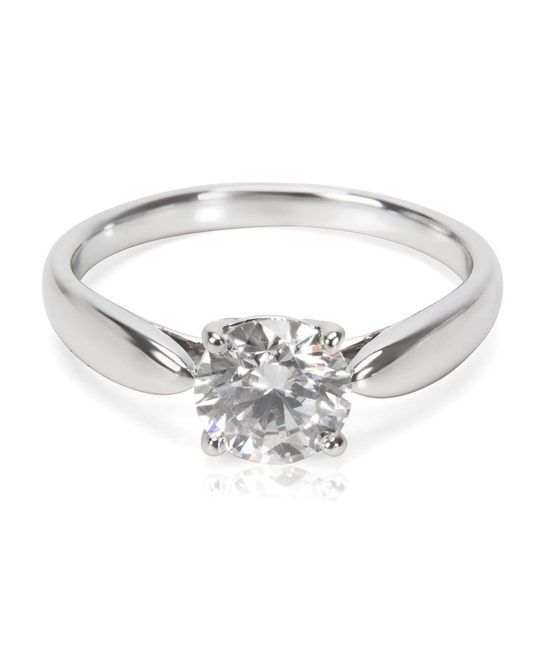 TIFFANY&CO Серебряное платиновое кольцо, фото 5