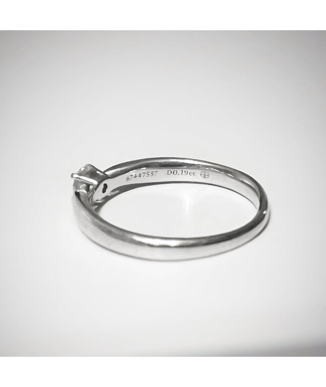 TIFFANY&CO Серебряное платиновое кольцо, фото 4