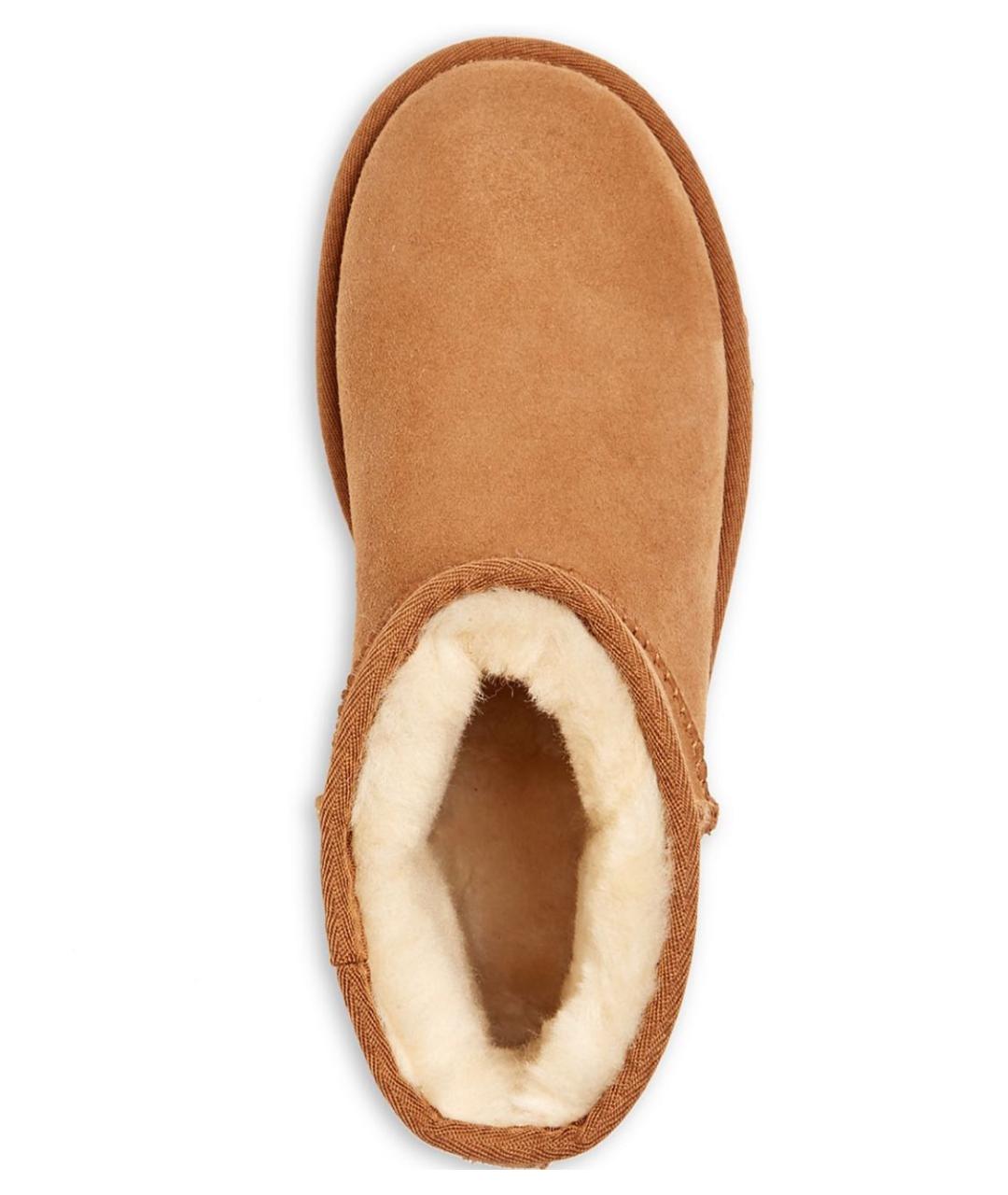 UGG AUSTRALIA Коричневые замшевые сапоги, фото 2