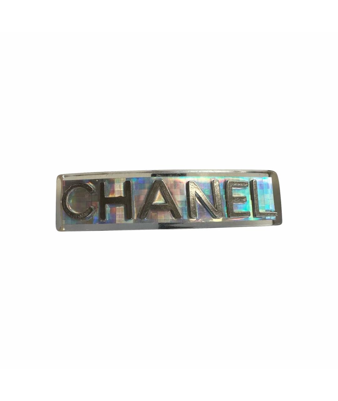 CHANEL Серебряная заколка, фото 1