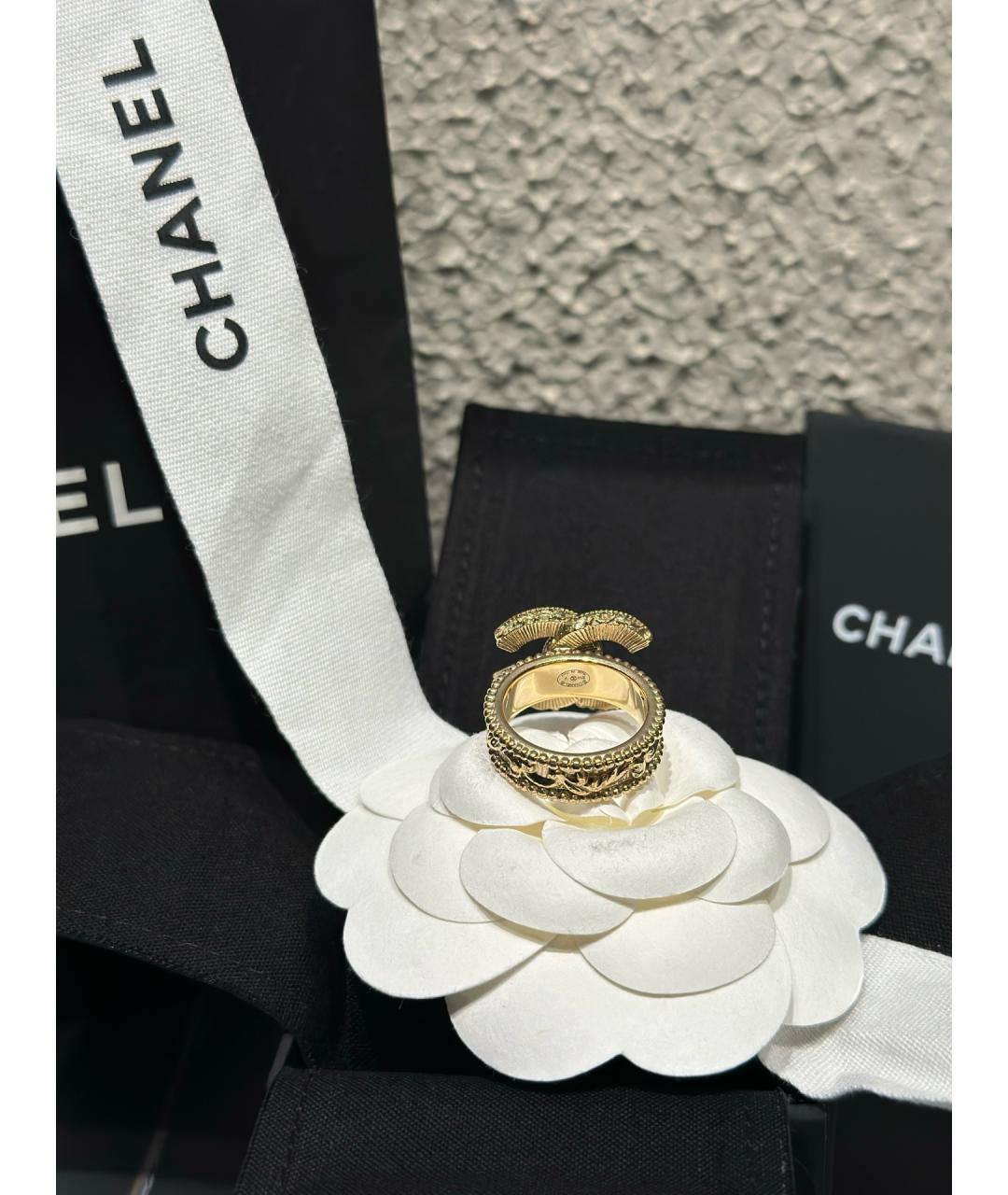 CHANEL Серебряное латунное кольцо, фото 4