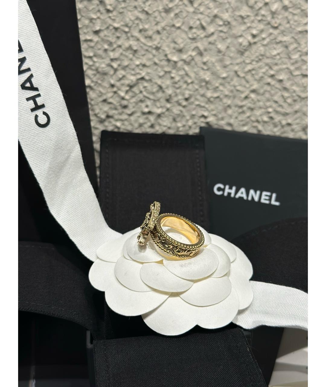 CHANEL Серебряное латунное кольцо, фото 3