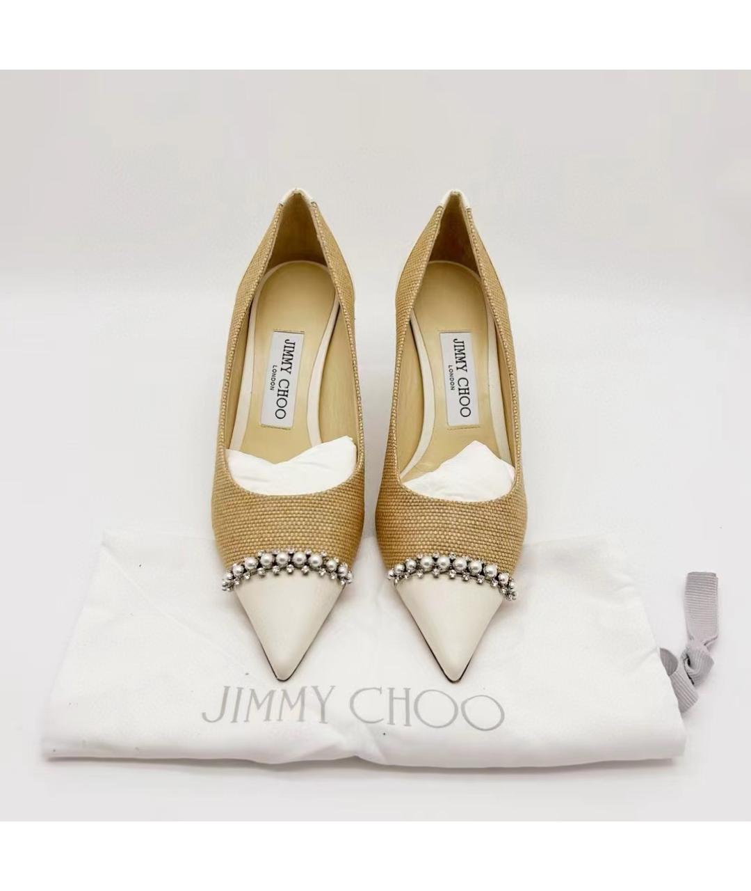 JIMMY CHOO Лодочки на низком каблуке, фото 2