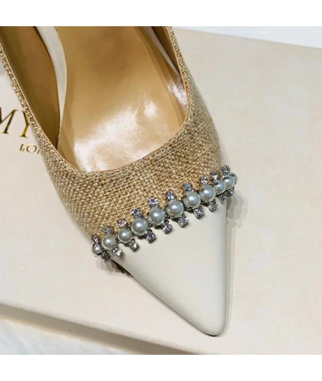 JIMMY CHOO Лодочки на низком каблуке, фото 6