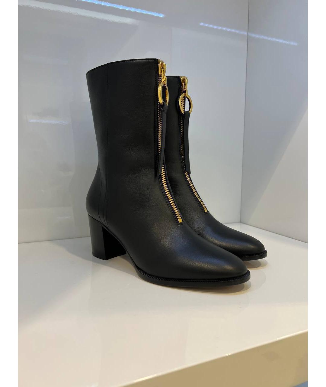 CHRISTIAN DIOR Черные ботинки, фото 2