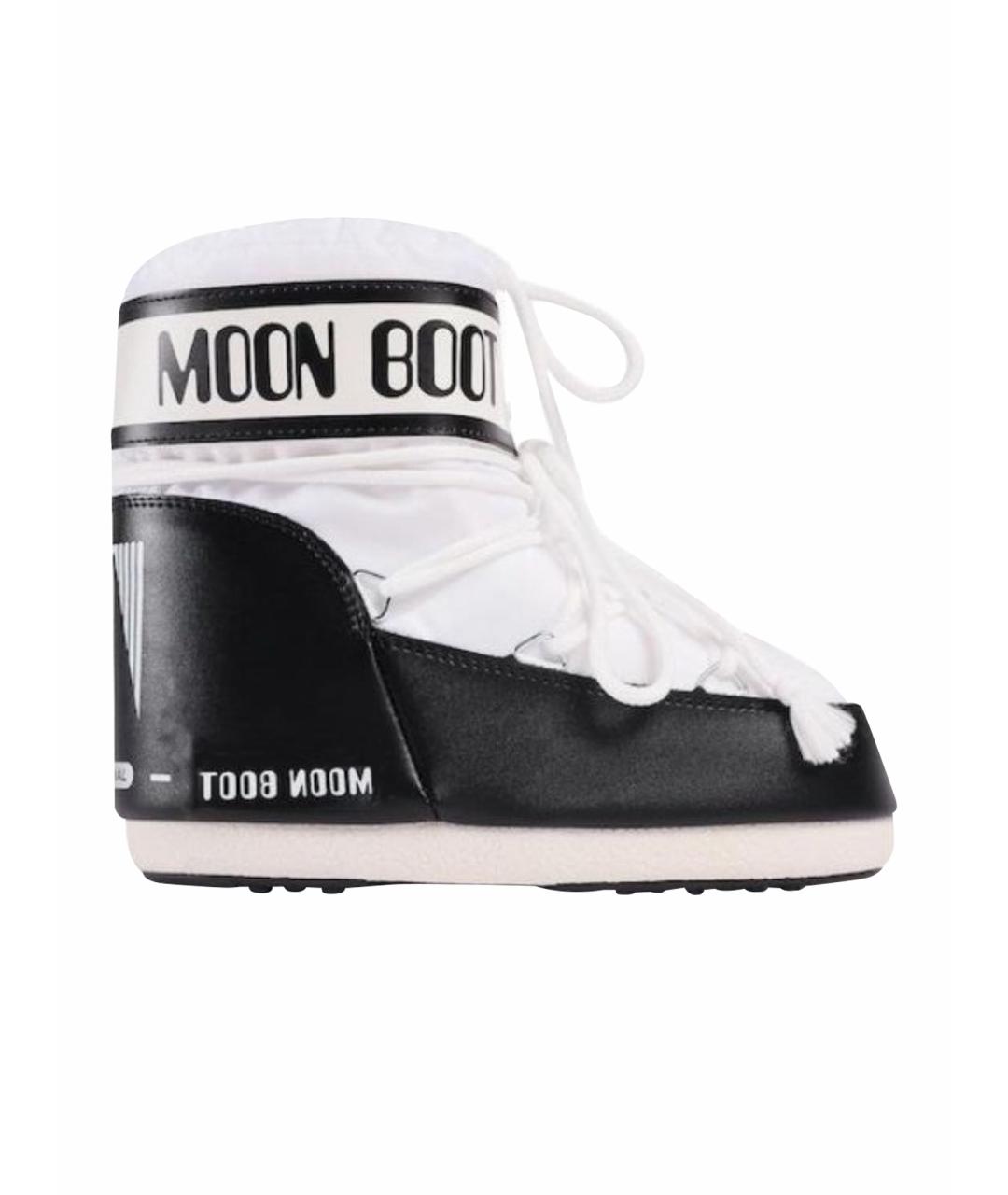 MOON BOOT Белые ботинки, фото 1