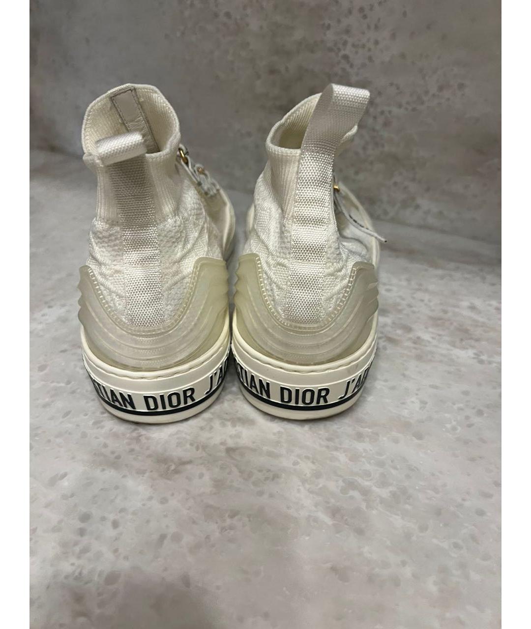 CHRISTIAN DIOR Белые кеды, фото 4