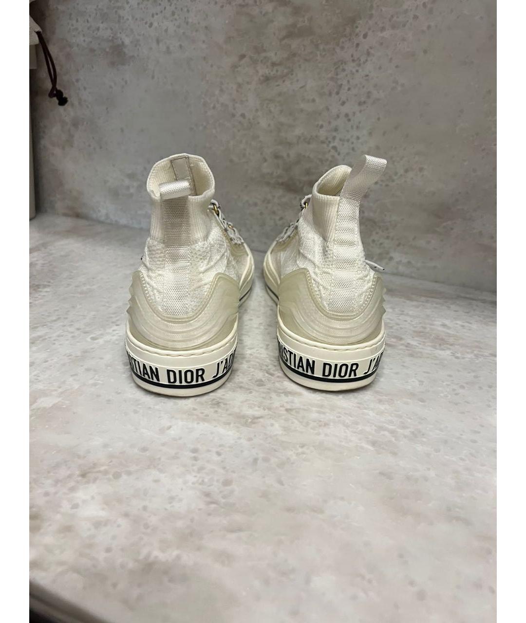 CHRISTIAN DIOR Белые кеды, фото 3