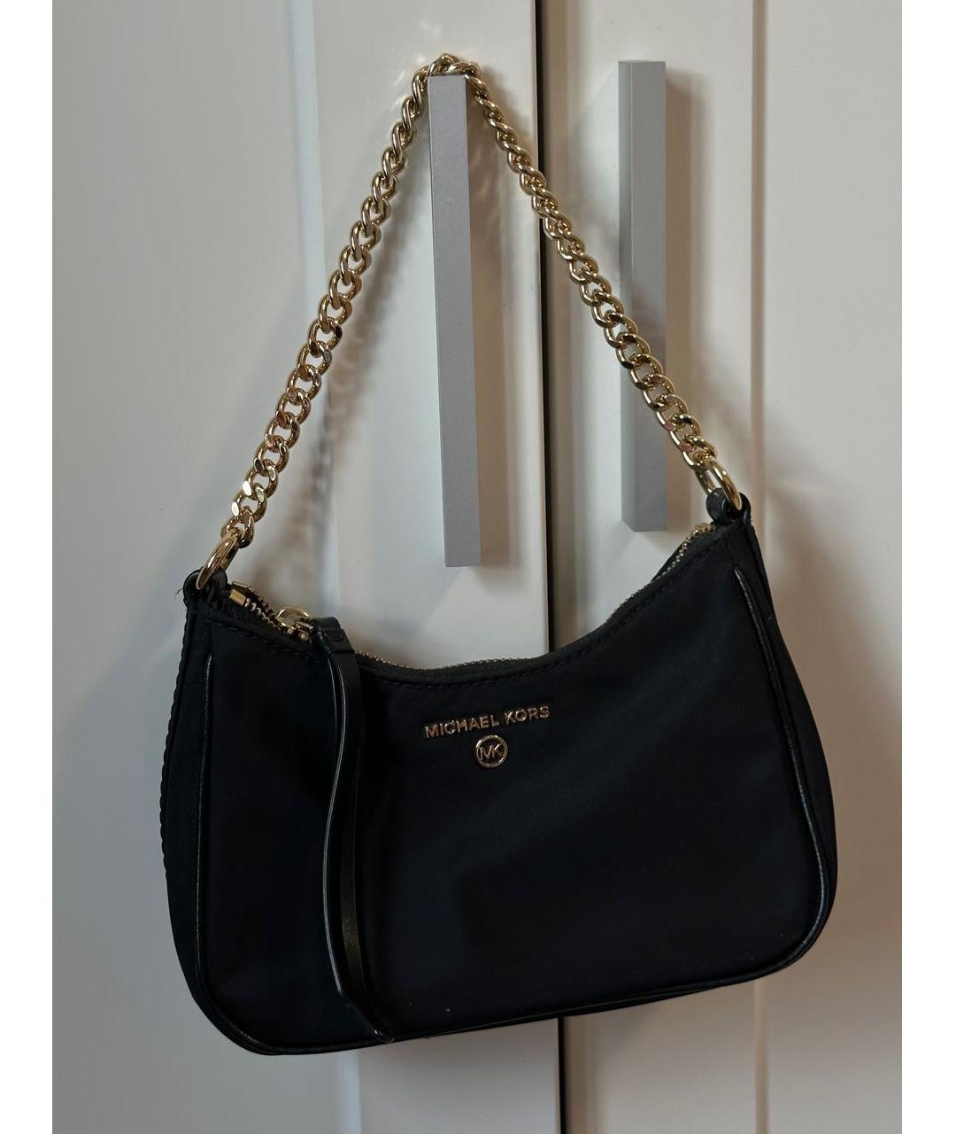 MICHAEL KORS Черная сумка с короткими ручками, фото 5