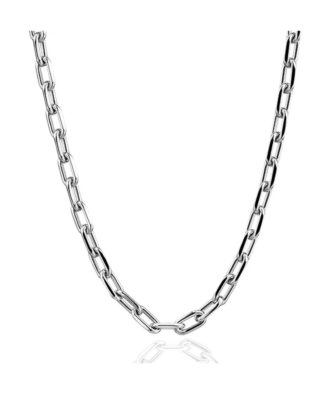 CARTIER Серебряная цепочка из белого золота, фото 2