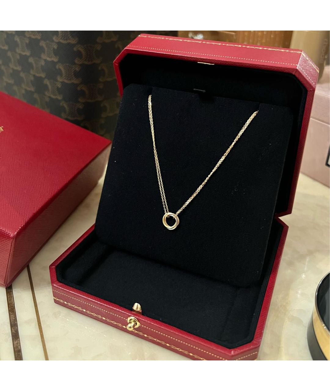 CARTIER Мульти подвеска из розового золота, фото 2