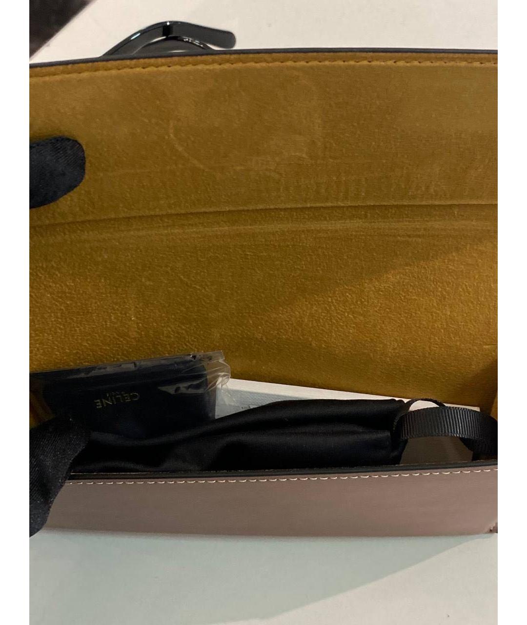 CELINE Черные пластиковые солнцезащитные очки, фото 8
