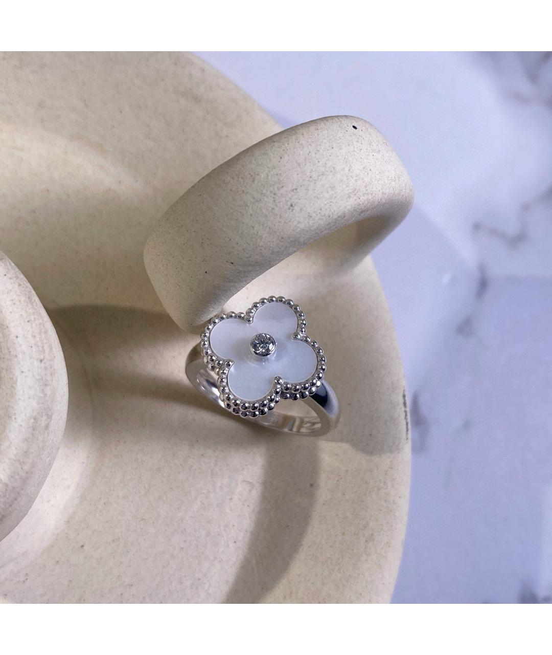 VAN CLEEF & ARPELS Белое кольцо из белого золота, фото 6