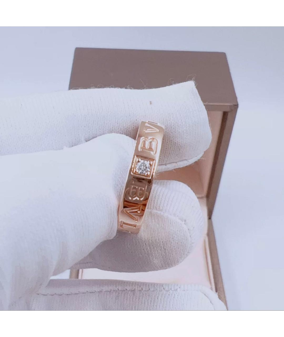 BVLGARI Розовое кольцо из розового золота, фото 3