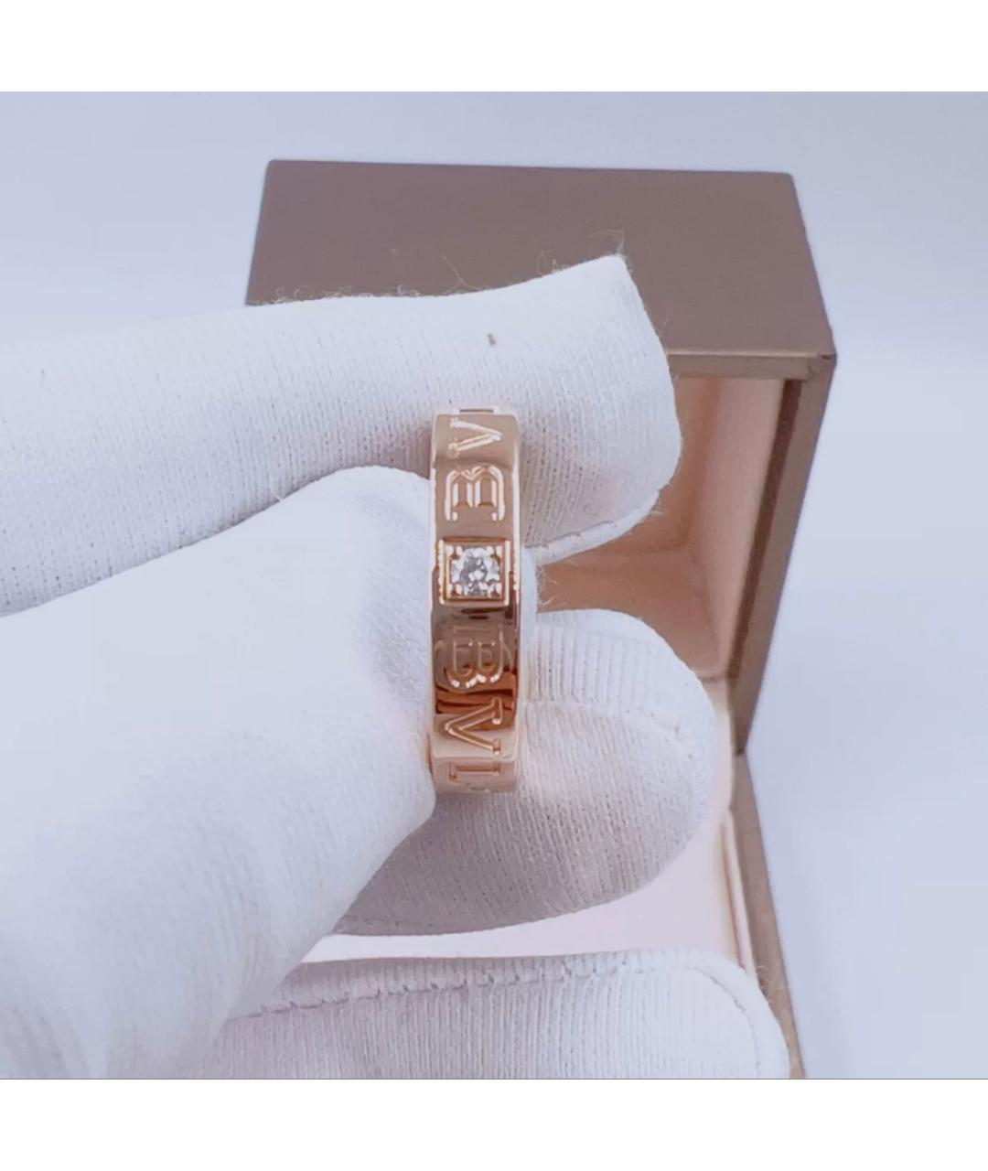 BVLGARI Розовое кольцо из розового золота, фото 2