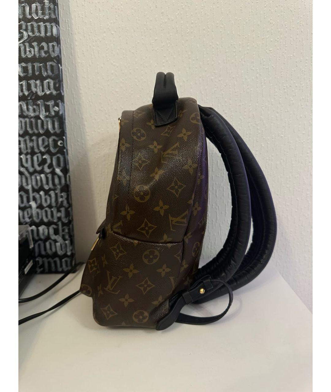 LOUIS VUITTON Коричневый рюкзак, фото 4