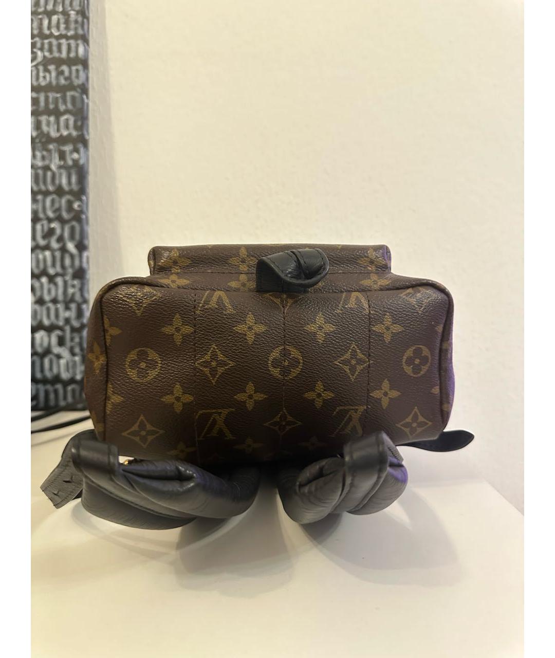 LOUIS VUITTON Коричневый рюкзак, фото 5