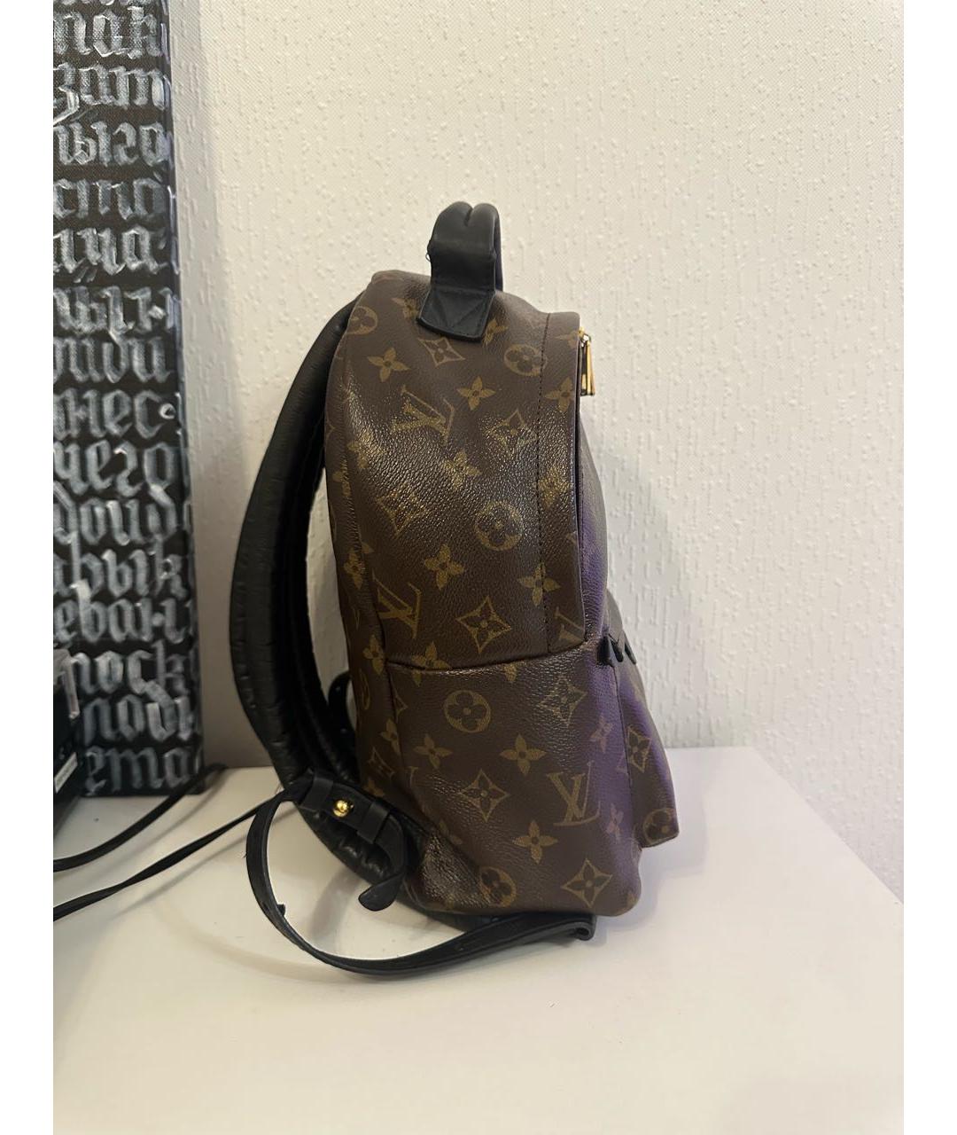 LOUIS VUITTON Коричневый рюкзак, фото 3