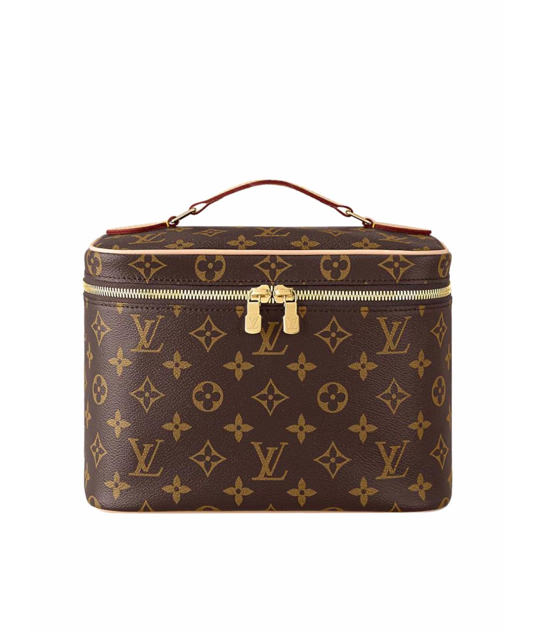 LOUIS VUITTON Коричневая косметичка, фото 1