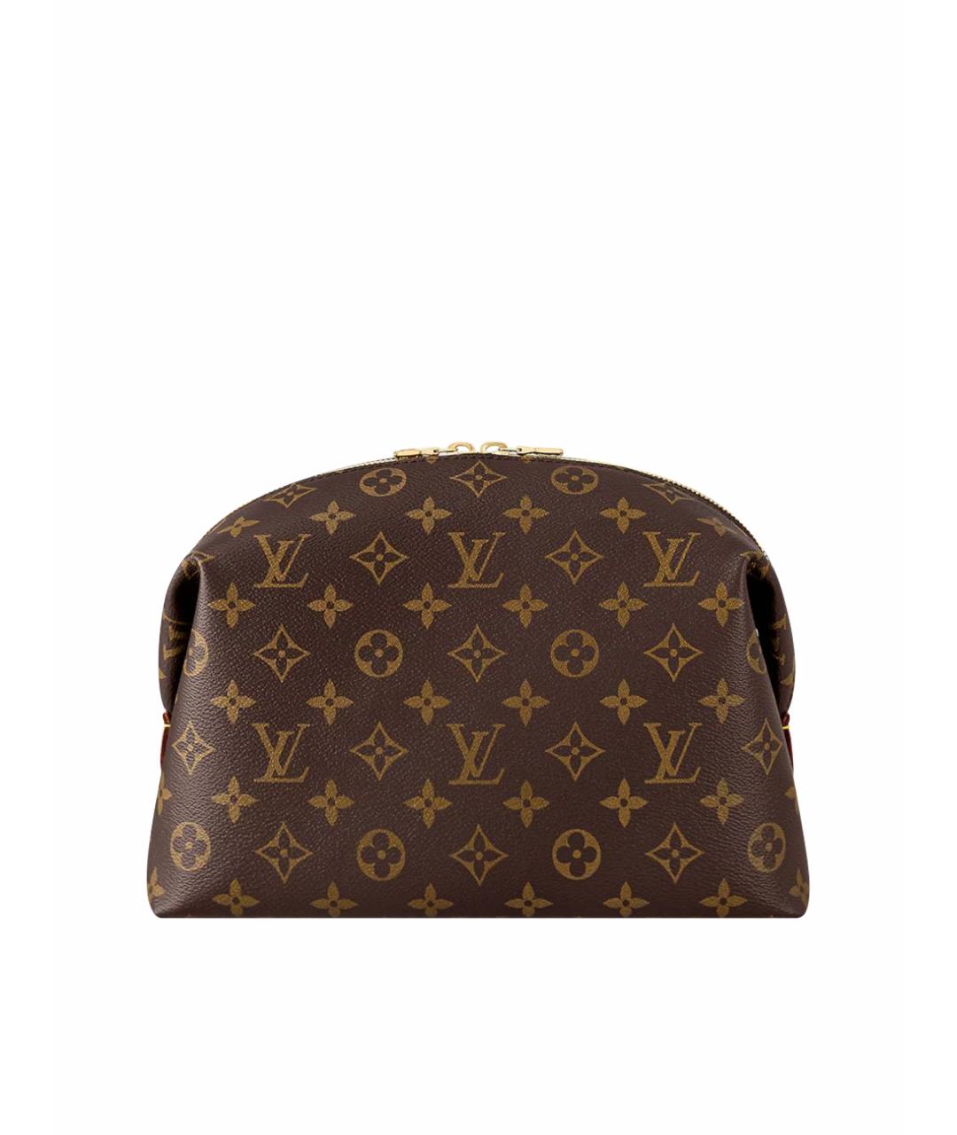 LOUIS VUITTON Коричневая косметичка, фото 1