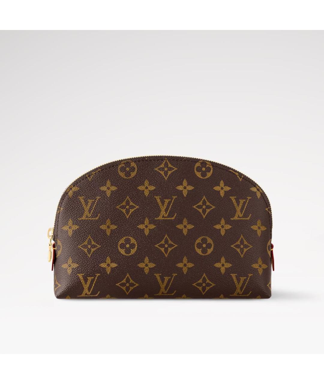 LOUIS VUITTON Коричневая косметичка, фото 3