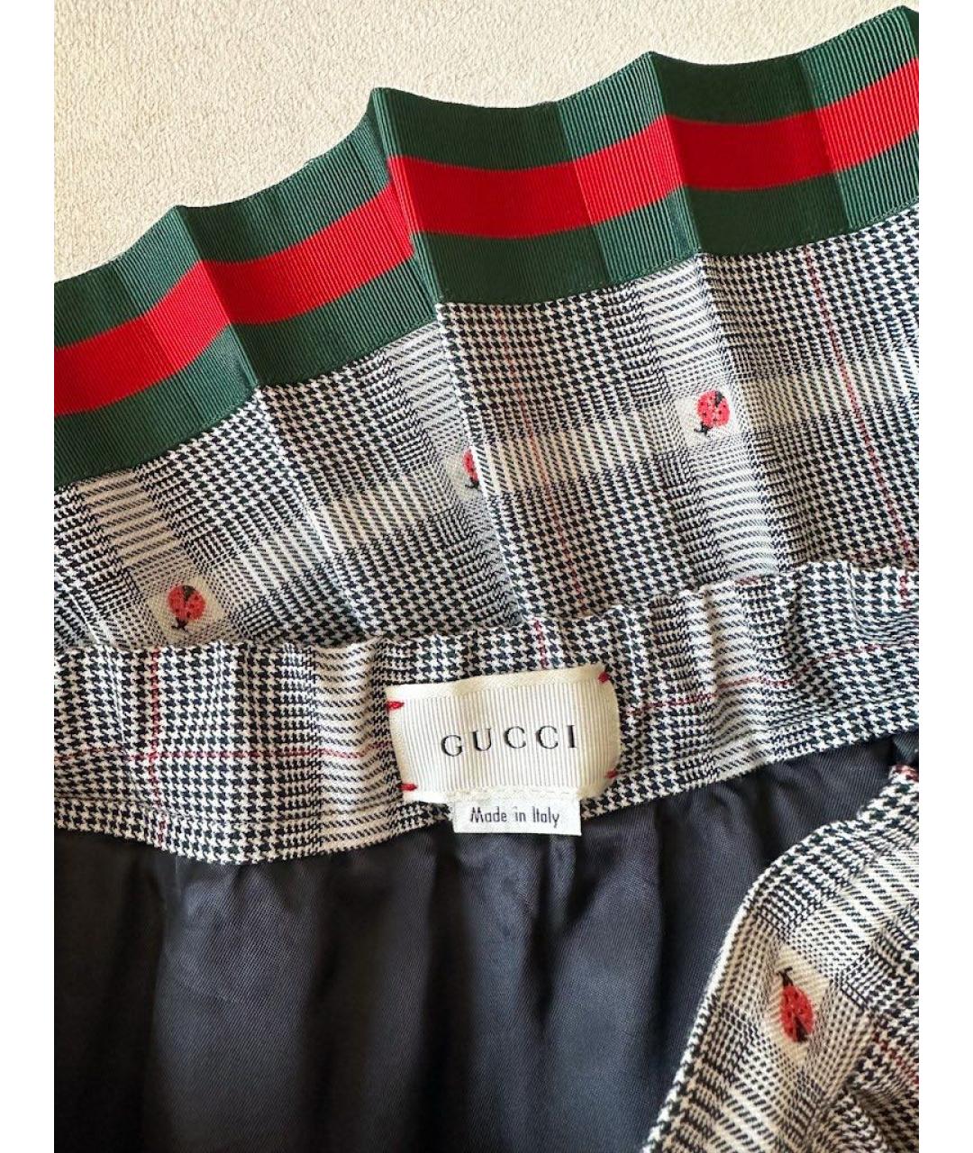 GUCCI Шерстяная юбка, фото 4