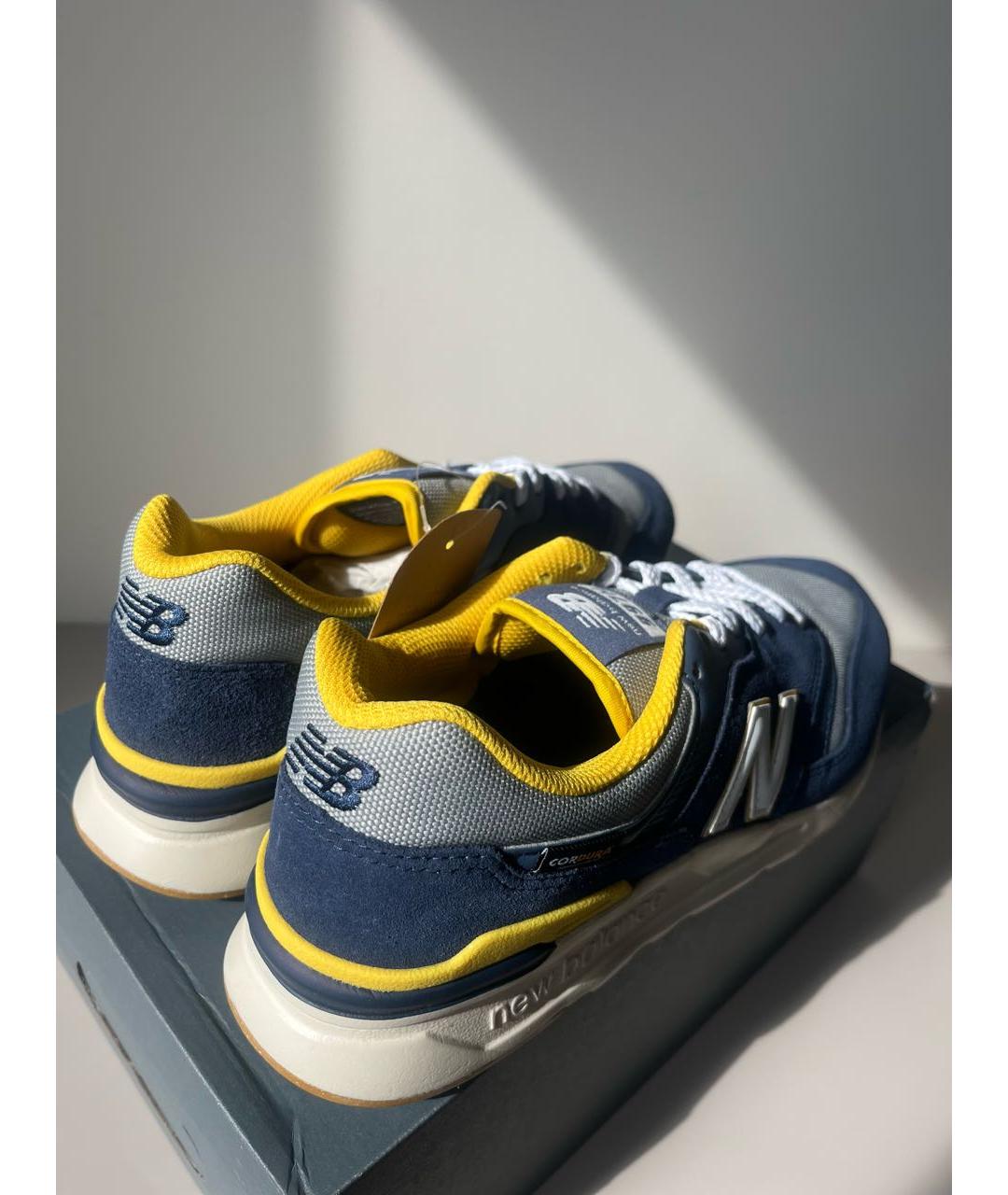 NEW BALANCE Синие низкие кроссовки / кеды, фото 4