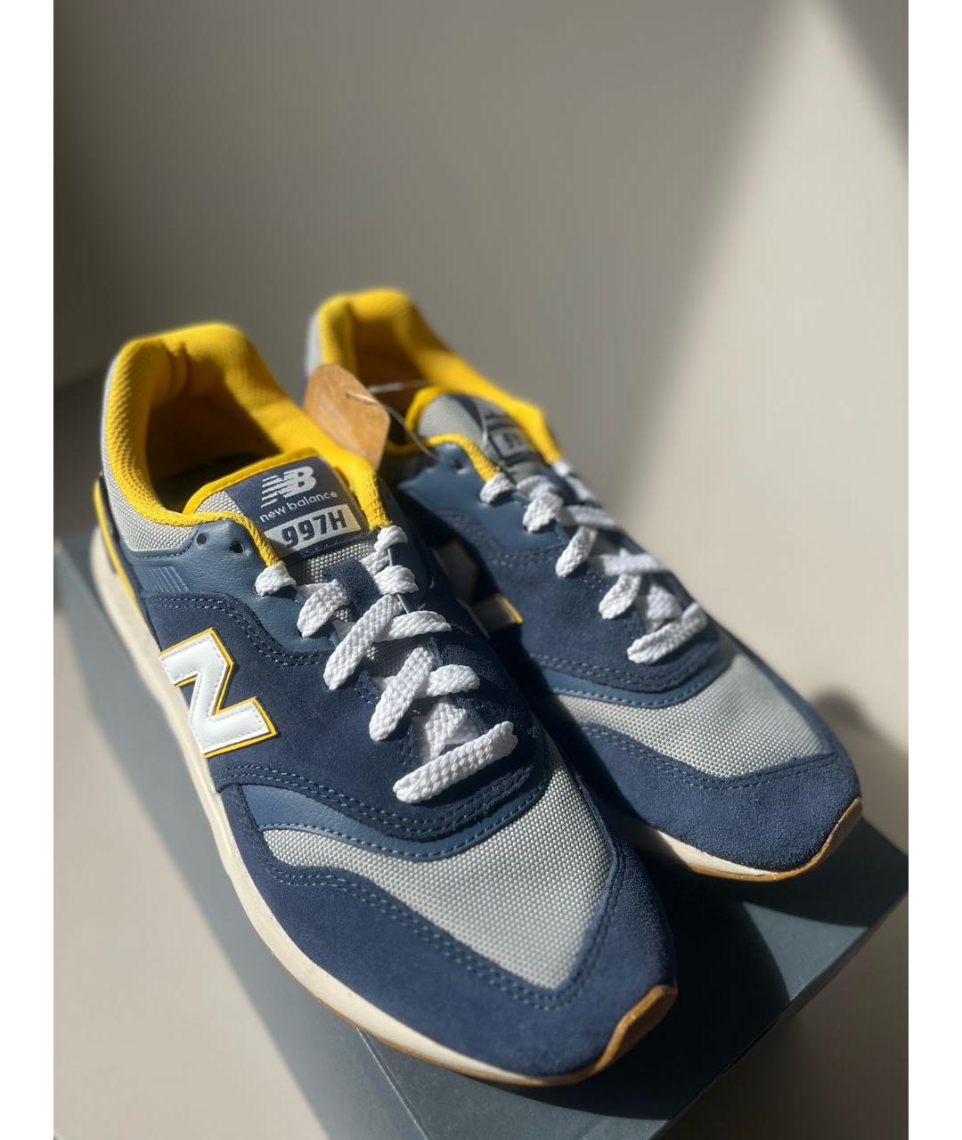 NEW BALANCE Синие низкие кроссовки / кеды, фото 3