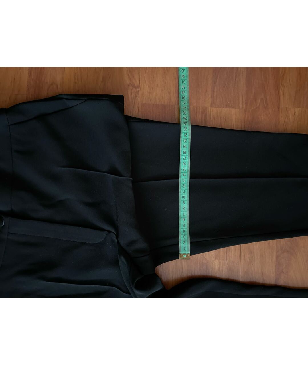 CHANEL PRE-OWNED Черные хлопковые прямые брюки, фото 8