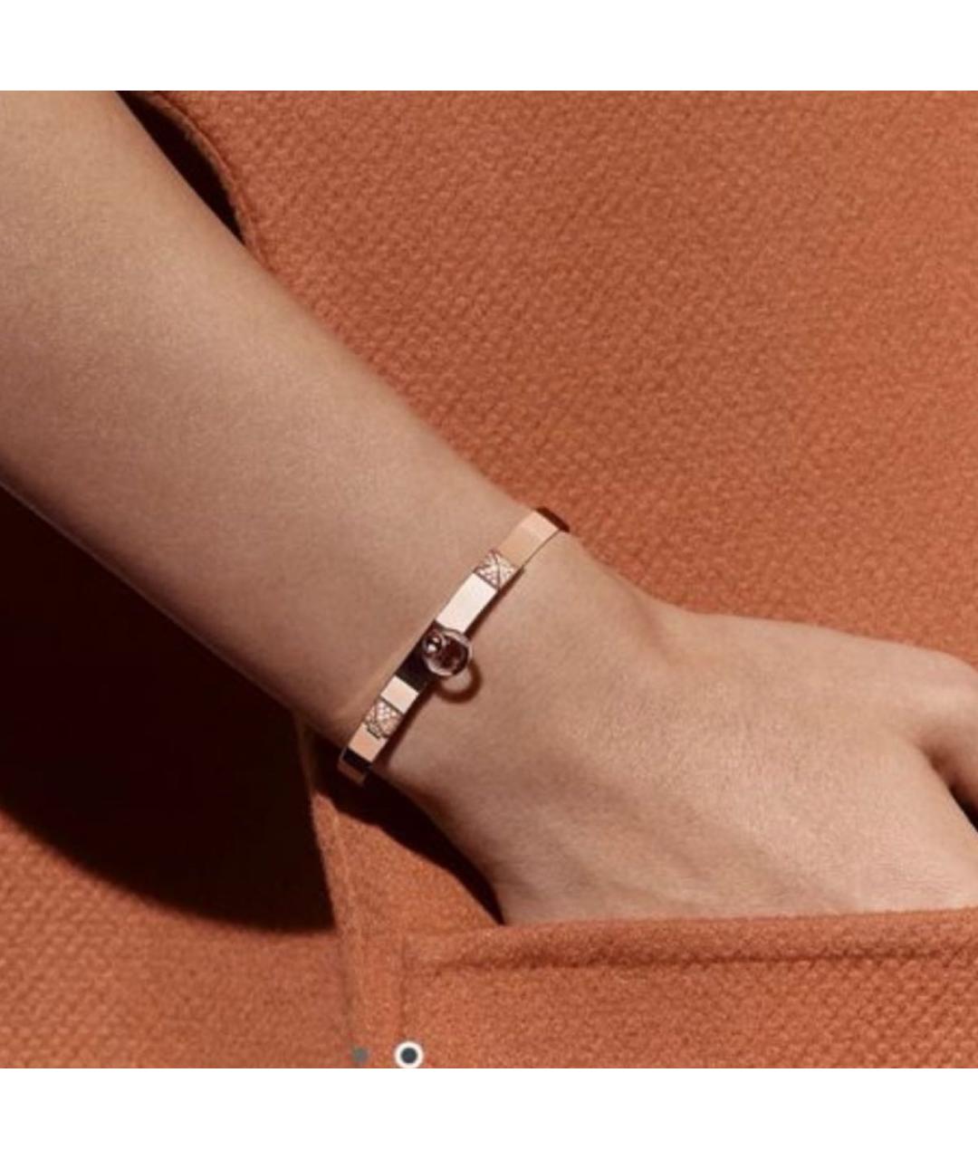 HERMES Золотой браслет из желтого золота, фото 2