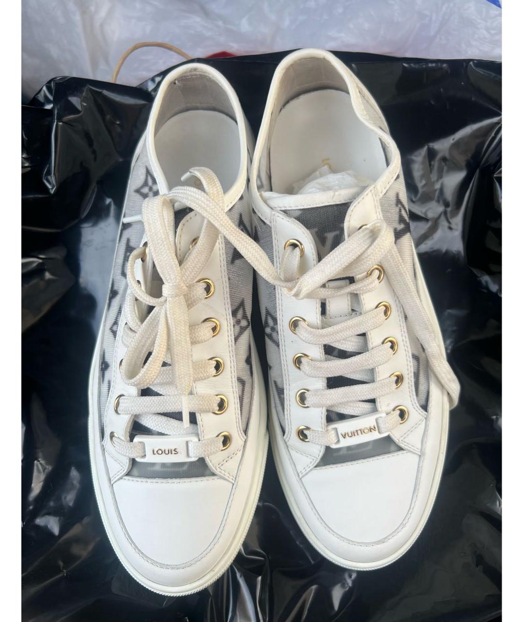 LOUIS VUITTON Белые кеды, фото 6