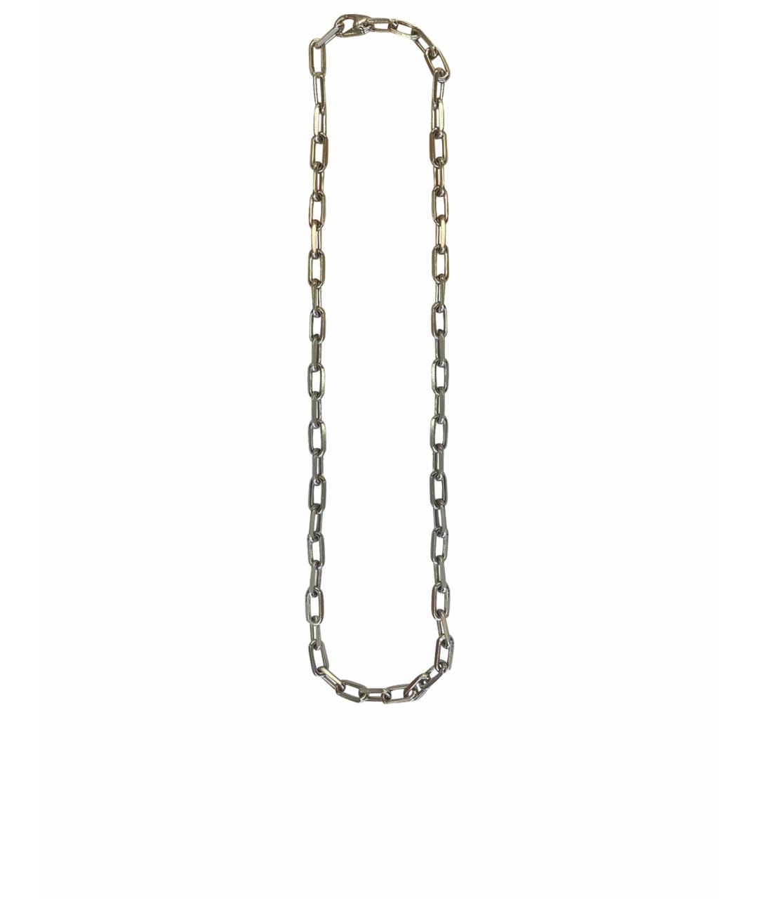 CARTIER Серебряная цепочка из белого золота, фото 1