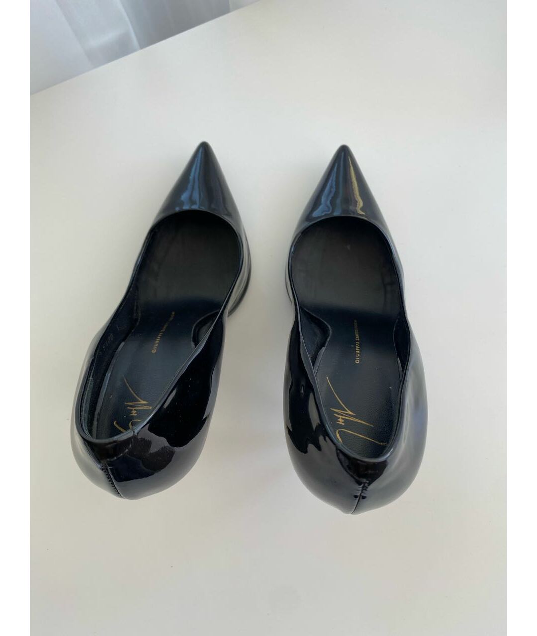GIUSEPPE ZANOTTI DESIGN Черные туфли из лакированной кожи, фото 3