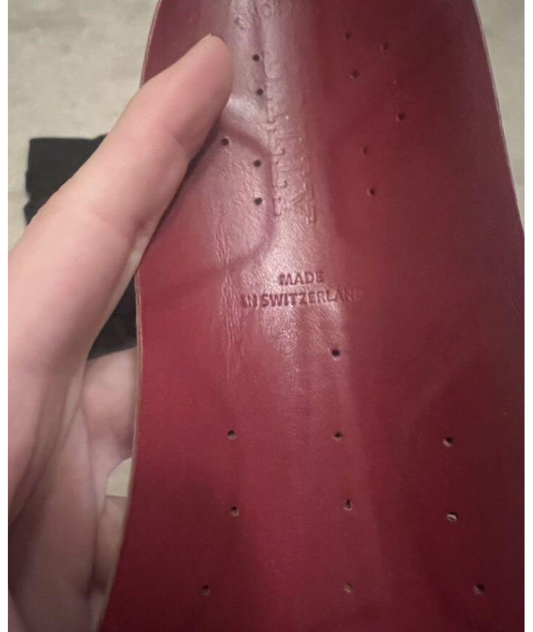 BALLY Черные кожаные сапоги, фото 7