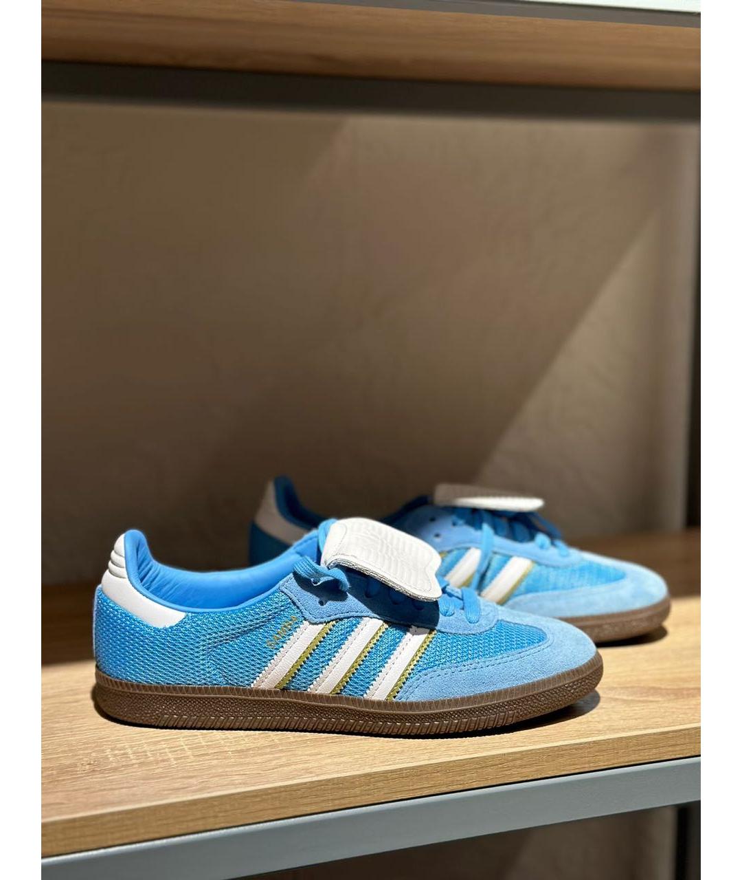 ADIDAS Бирюзовые кеды, фото 4