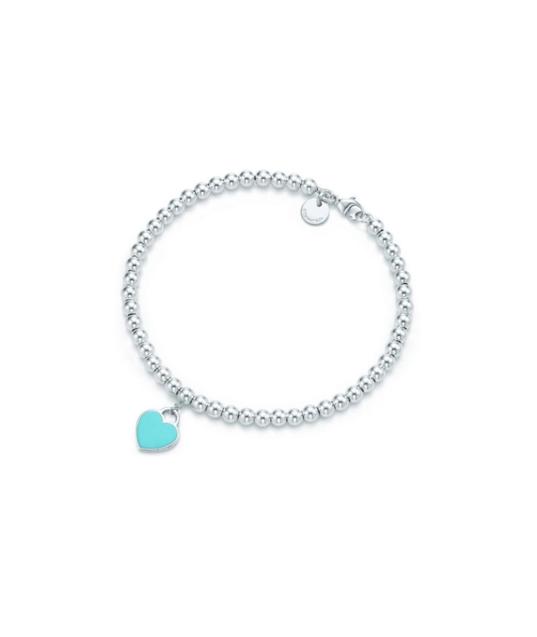 TIFFANY&CO Серебрянный серебряный браслет, фото 2