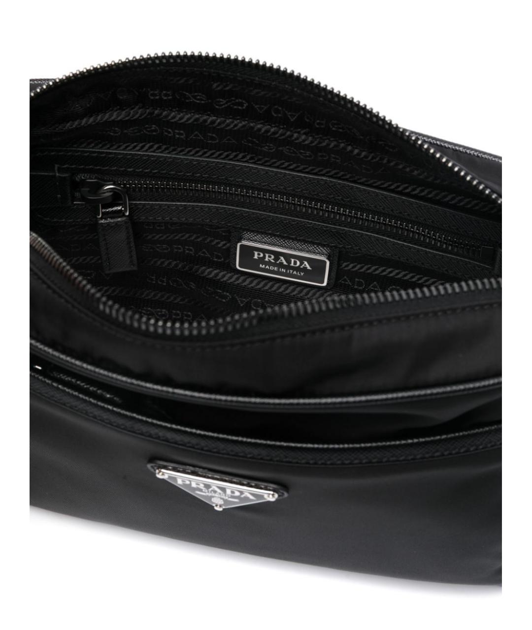 PRADA Черная сумка на плечо, фото 5