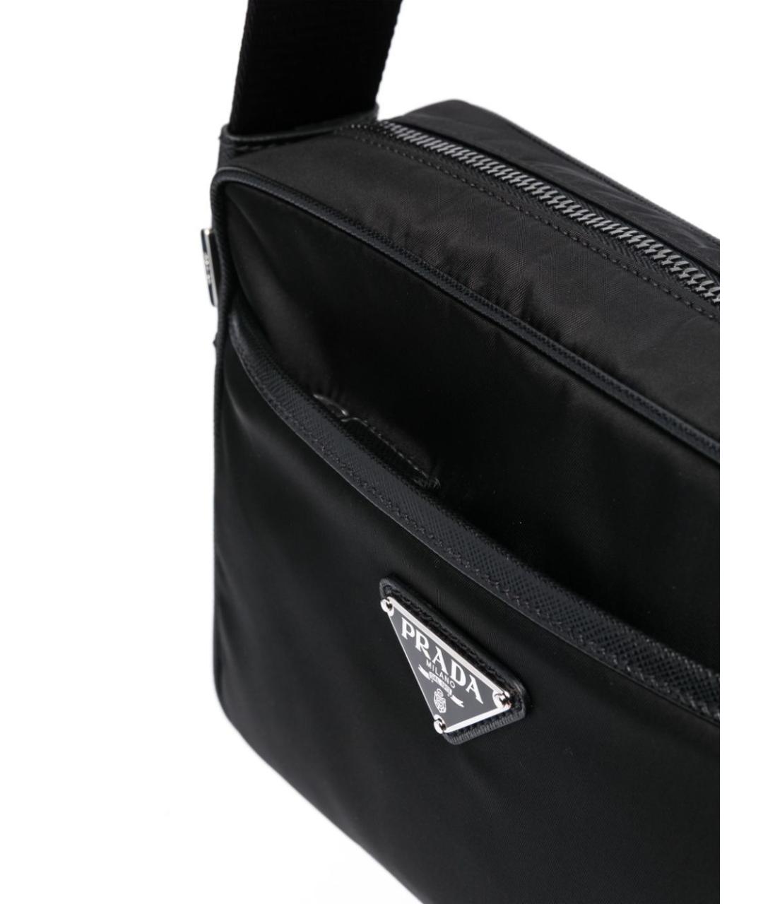 PRADA Черная сумка на плечо, фото 4