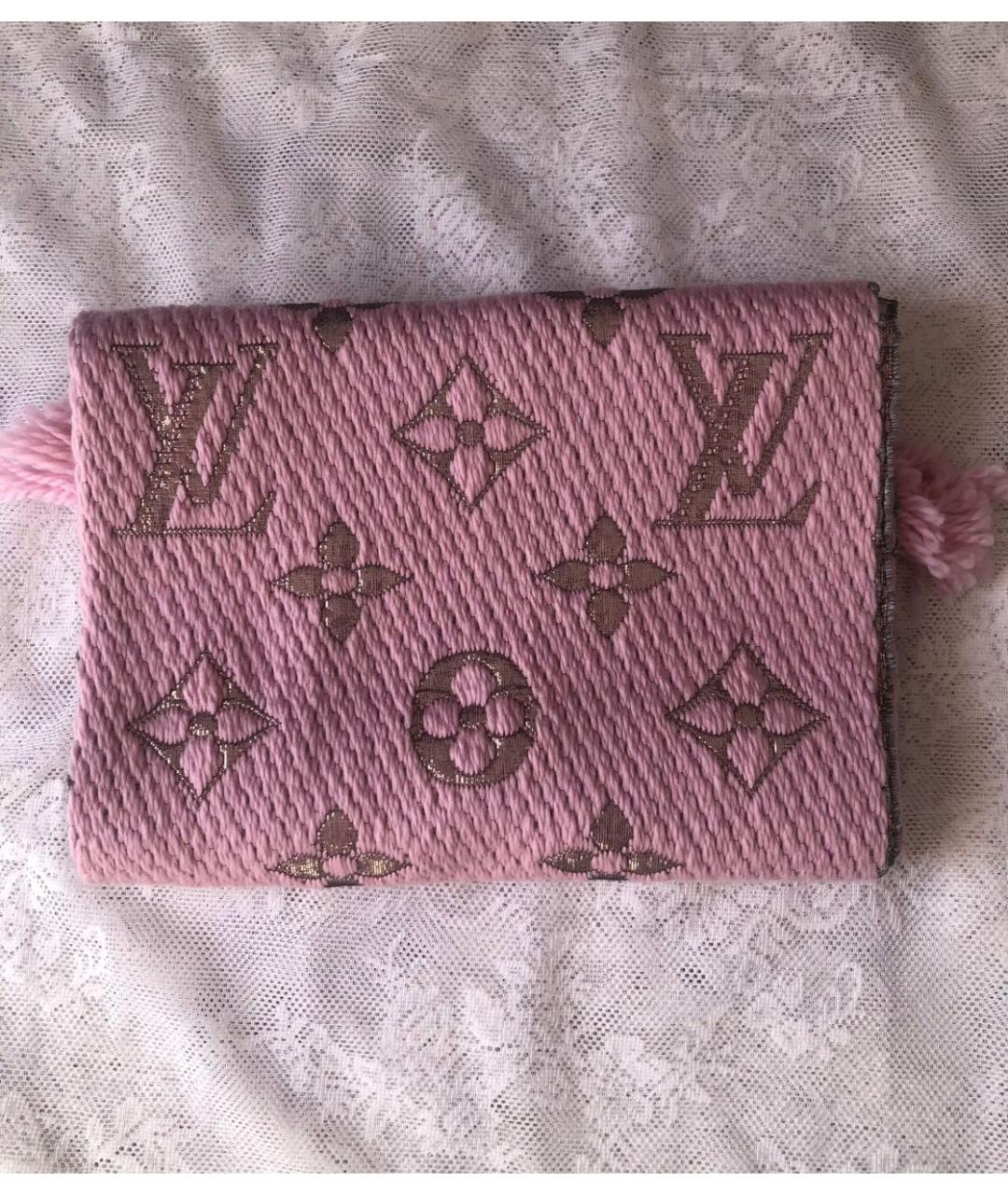 LOUIS VUITTON Кашемировый шарф, фото 2