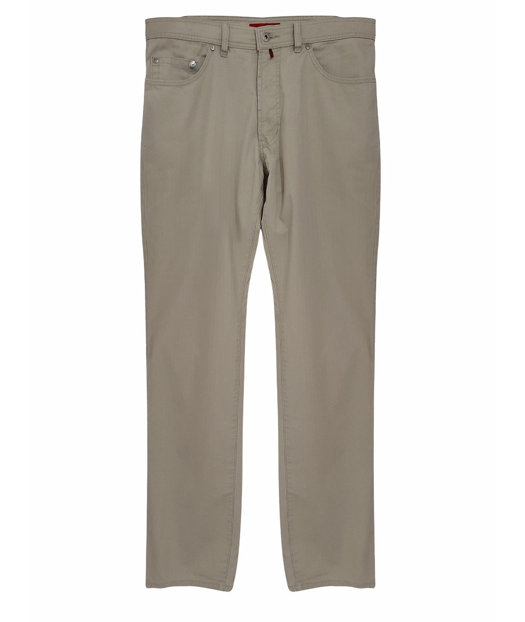 PIERRE CARDIN Бежевые хлопковые классические брюки, фото 1