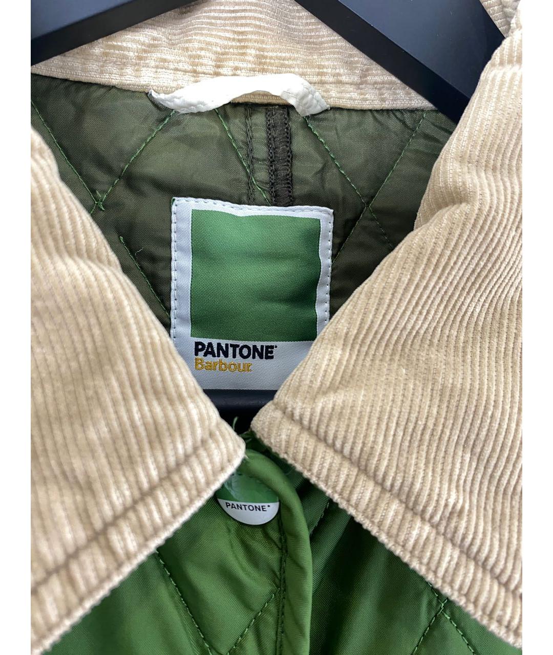 BARBOUR Зеленая полиамидовая куртка, фото 3