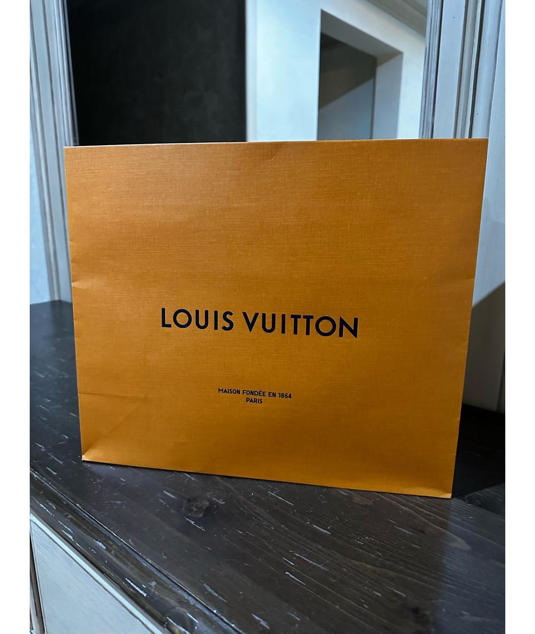 LOUIS VUITTON Черные кожаные сандалии, фото 7