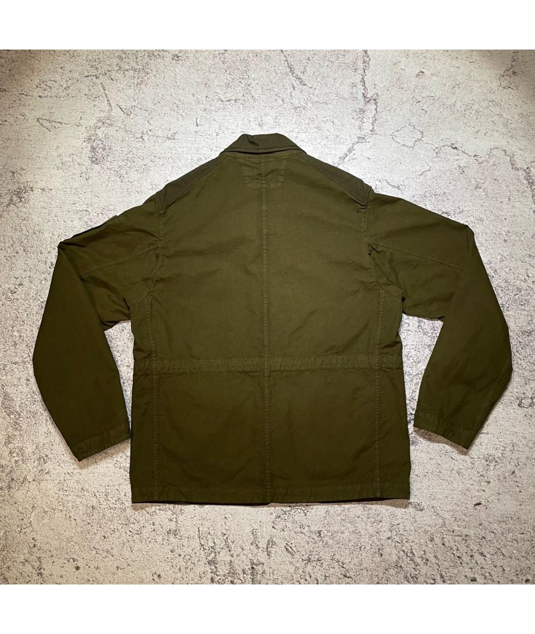 CP COMPANY Хаки хлопковая куртка, фото 2