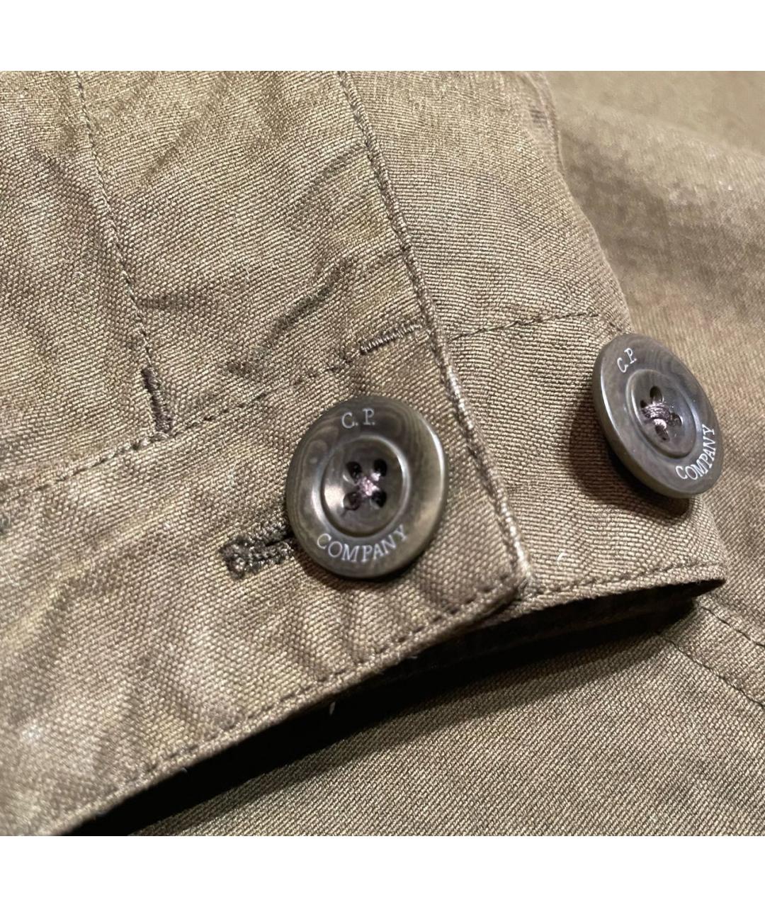 CP COMPANY Хаки хлопковая куртка, фото 6