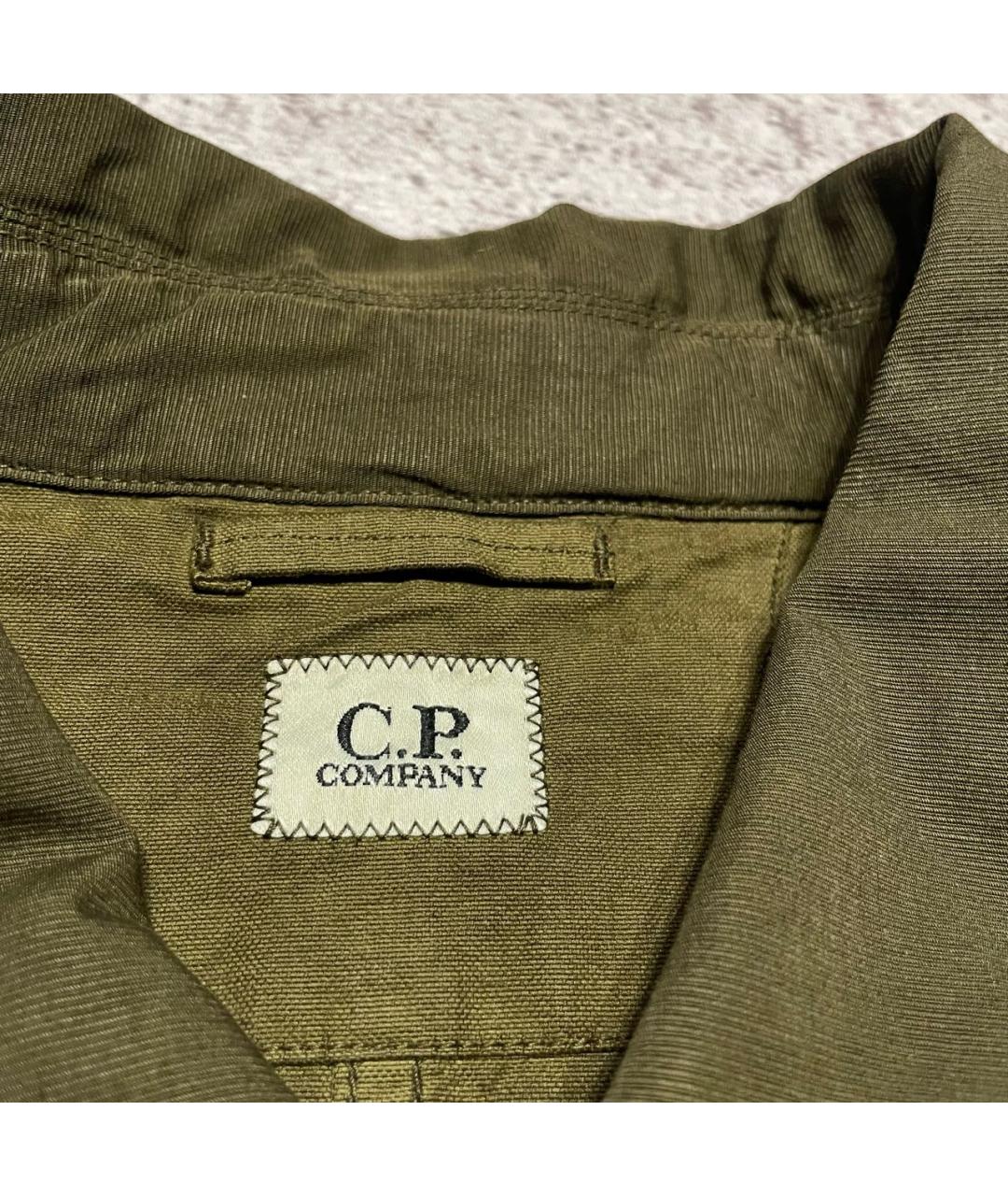 CP COMPANY Хаки хлопковая куртка, фото 8