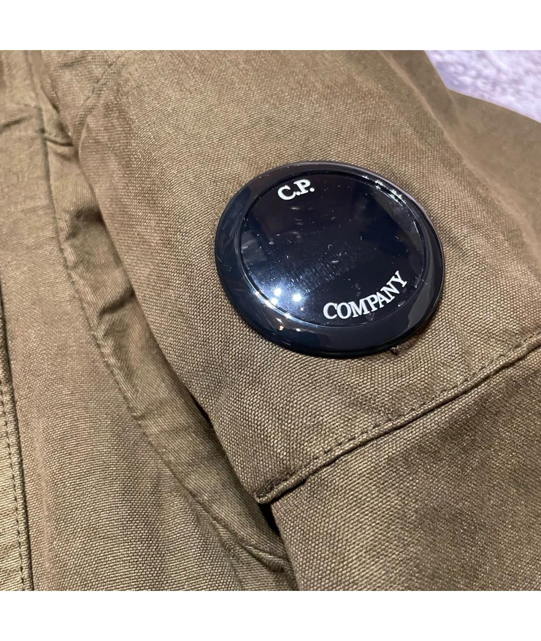 CP COMPANY Хаки хлопковая куртка, фото 5