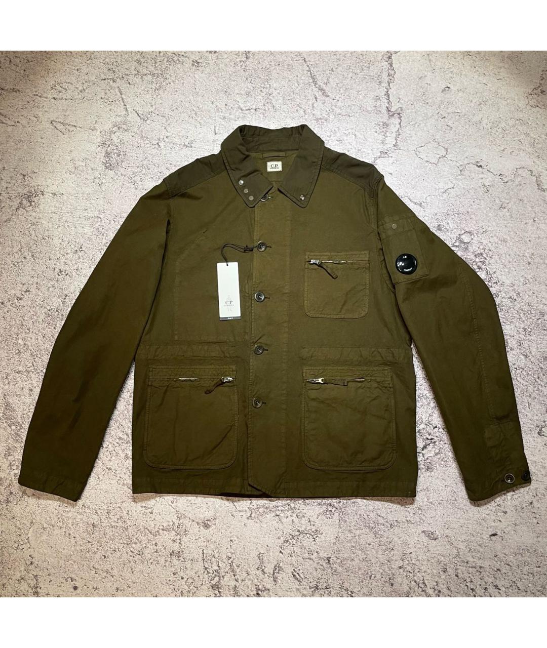 CP COMPANY Хаки хлопковая куртка, фото 9
