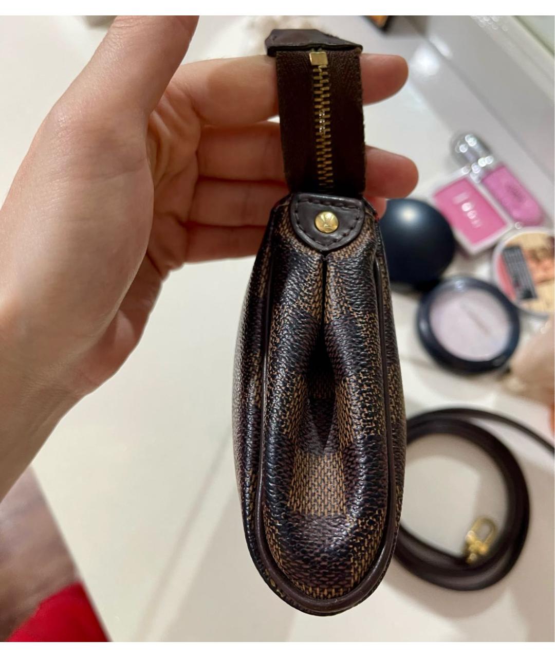 LOUIS VUITTON Коричневая сумка через плечо, фото 3