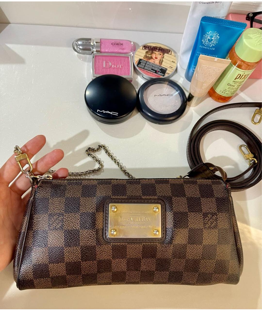 LOUIS VUITTON Коричневая сумка через плечо, фото 2