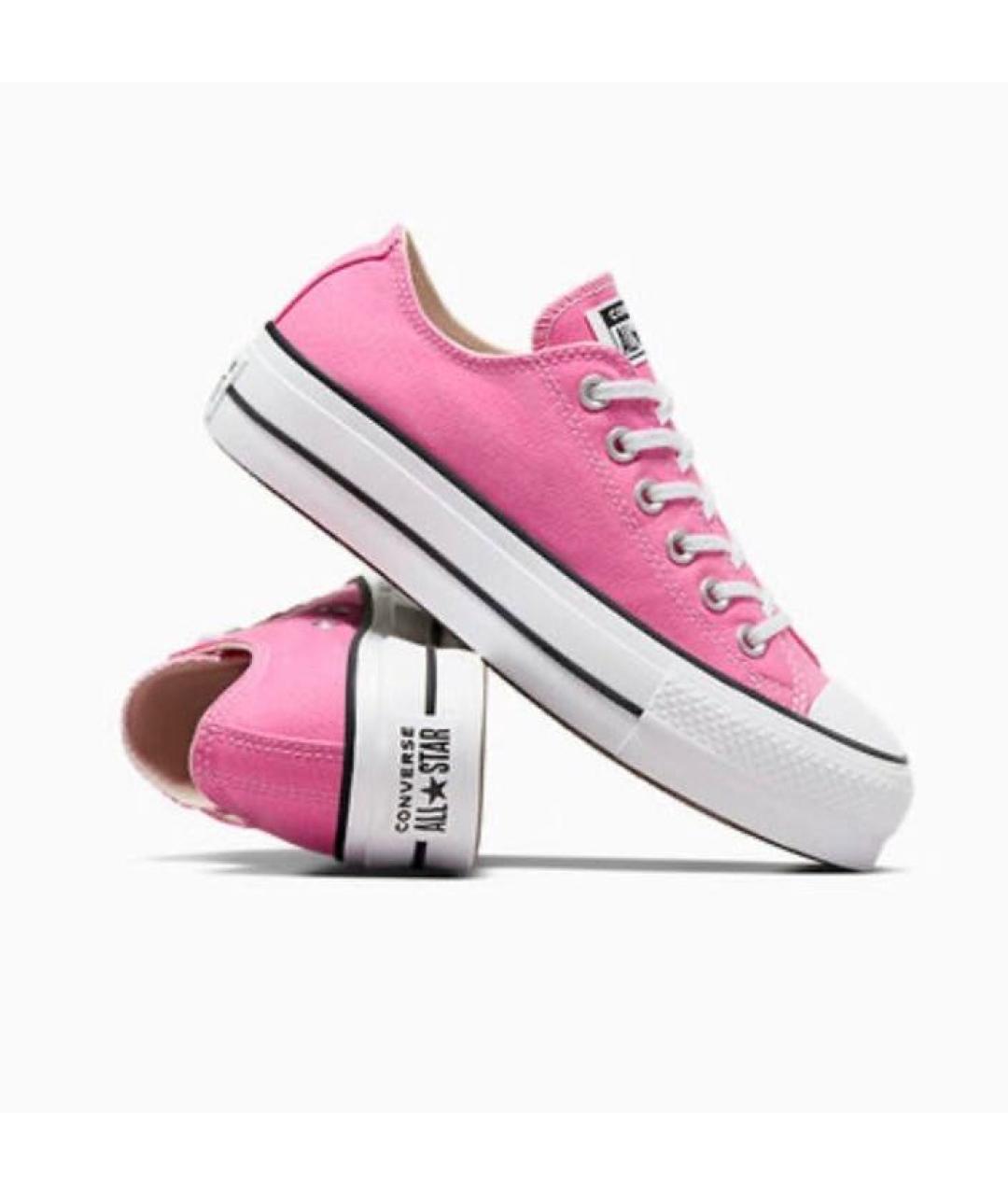 CONVERSE Розовые текстильные кеды, фото 9